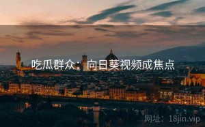 吃瓜群众:向日葵视频成焦点