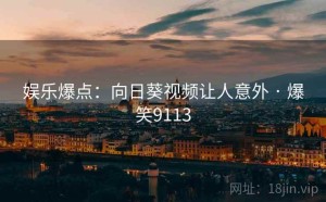 娱乐爆点:向日葵视频让人意外 · 爆笑9113