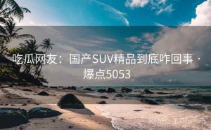 吃瓜网友:国产SUV精品到底咋回事 · 爆点5053