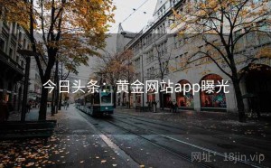 今日头条:黄金网站app曝光