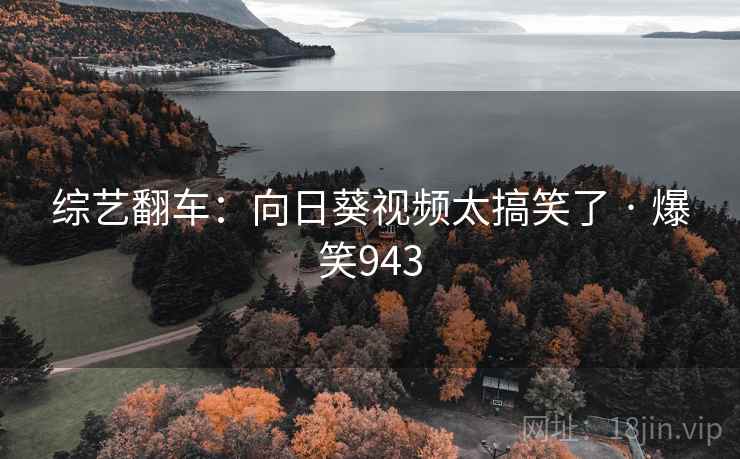综艺翻车:向日葵视频太搞笑了 · 爆笑943 综艺翻车:向日葵视频太搞笑了 · 爆笑943